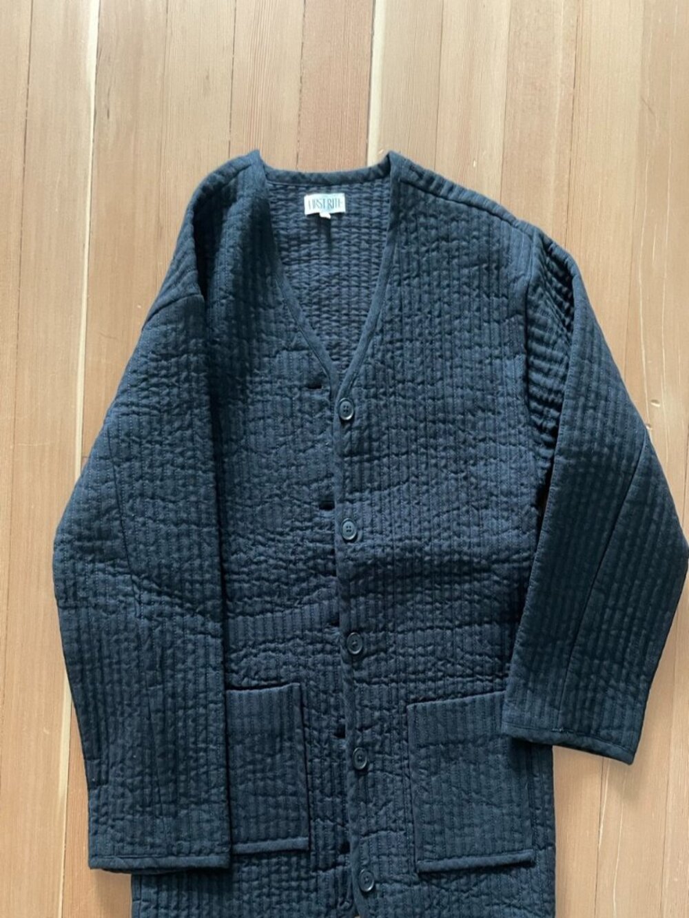 [Never Worn] First Rite Quilted Jacket Black - Small, Black